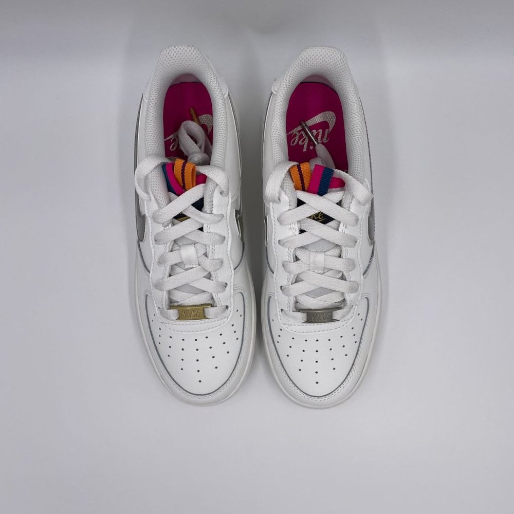Nike Air Force 1 LV8 White Womens Shoes - Picture 5 of 8